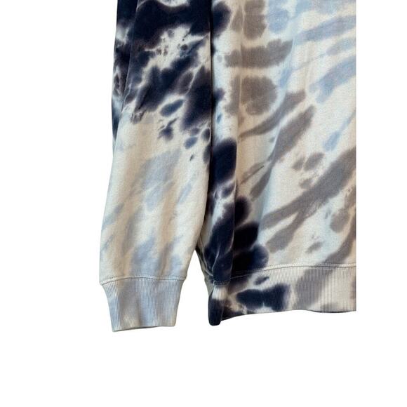 Peloton Women's French Terry Tie Dye Crew Neck Pullover Sweatshirt Size XL Multi - Picture 3 of 8